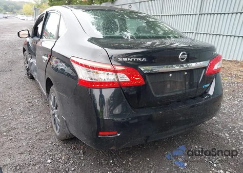 2014 Nissan Sentra Sv z USA, uszkodzony, nr VIN 3N1AB7AP9EL696745